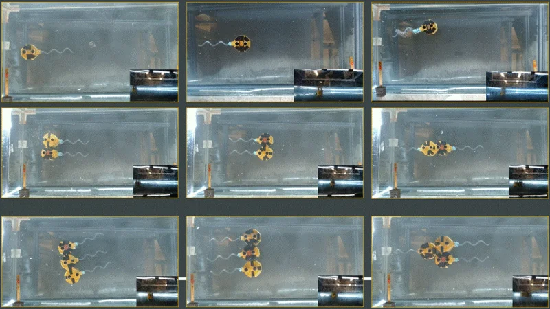 Reconfigurable multi-module robots